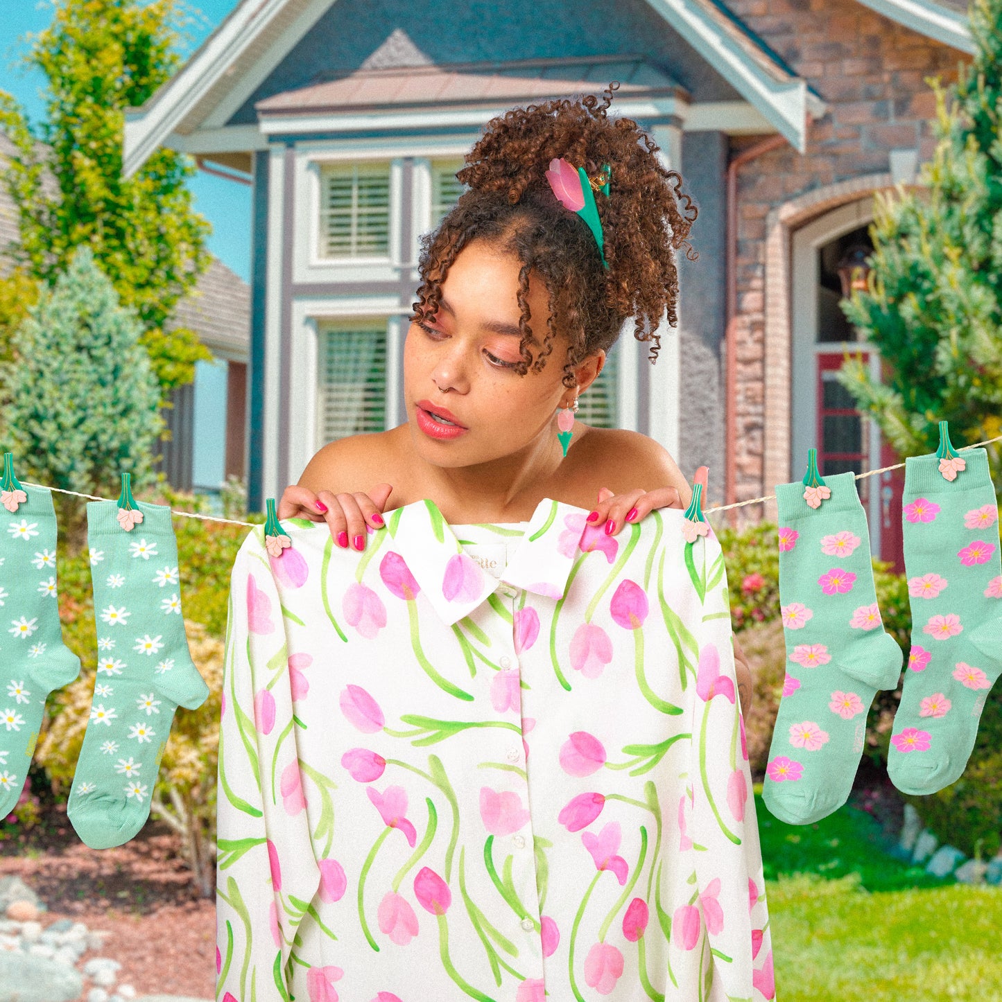 Sakura Socks