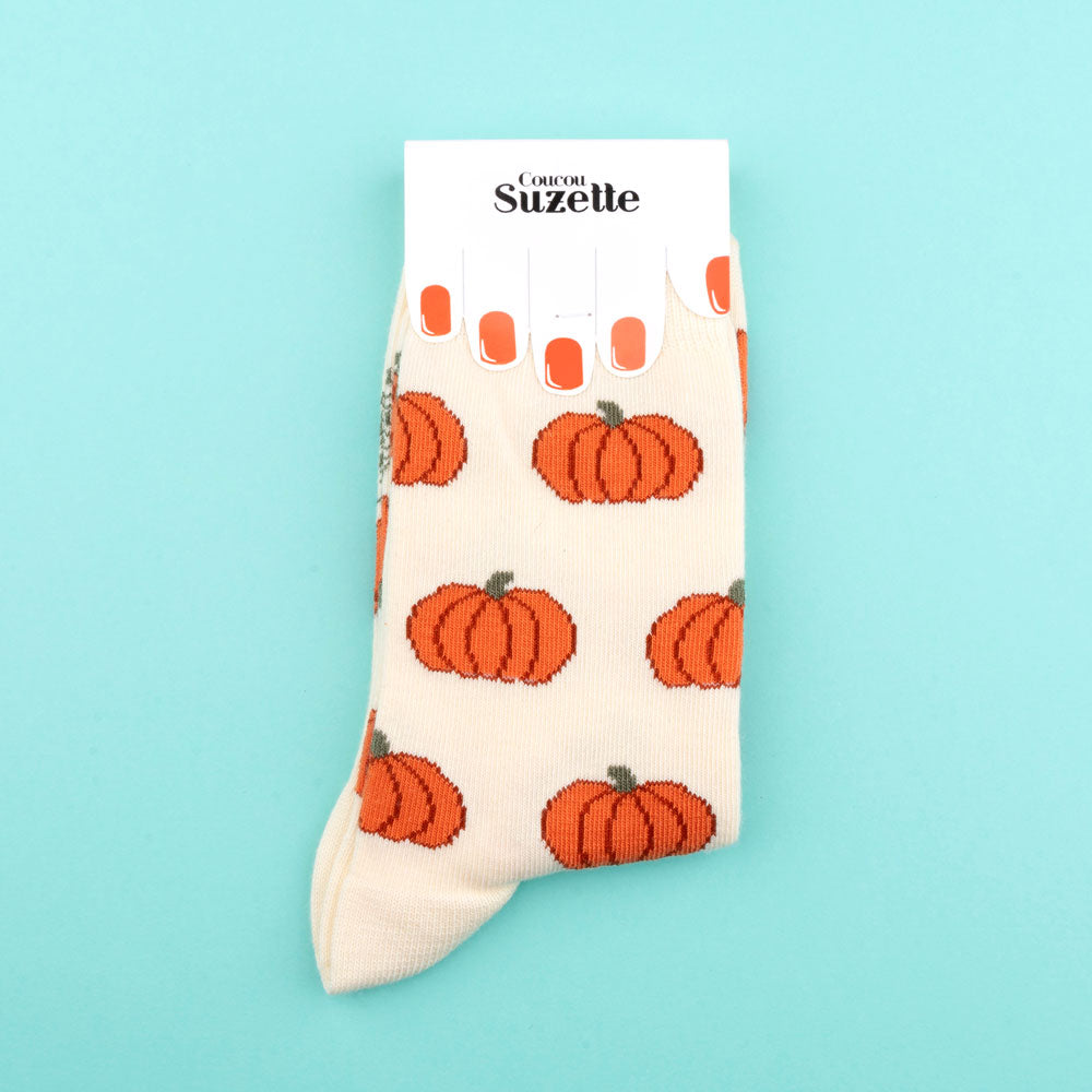 Pumpkin Socks