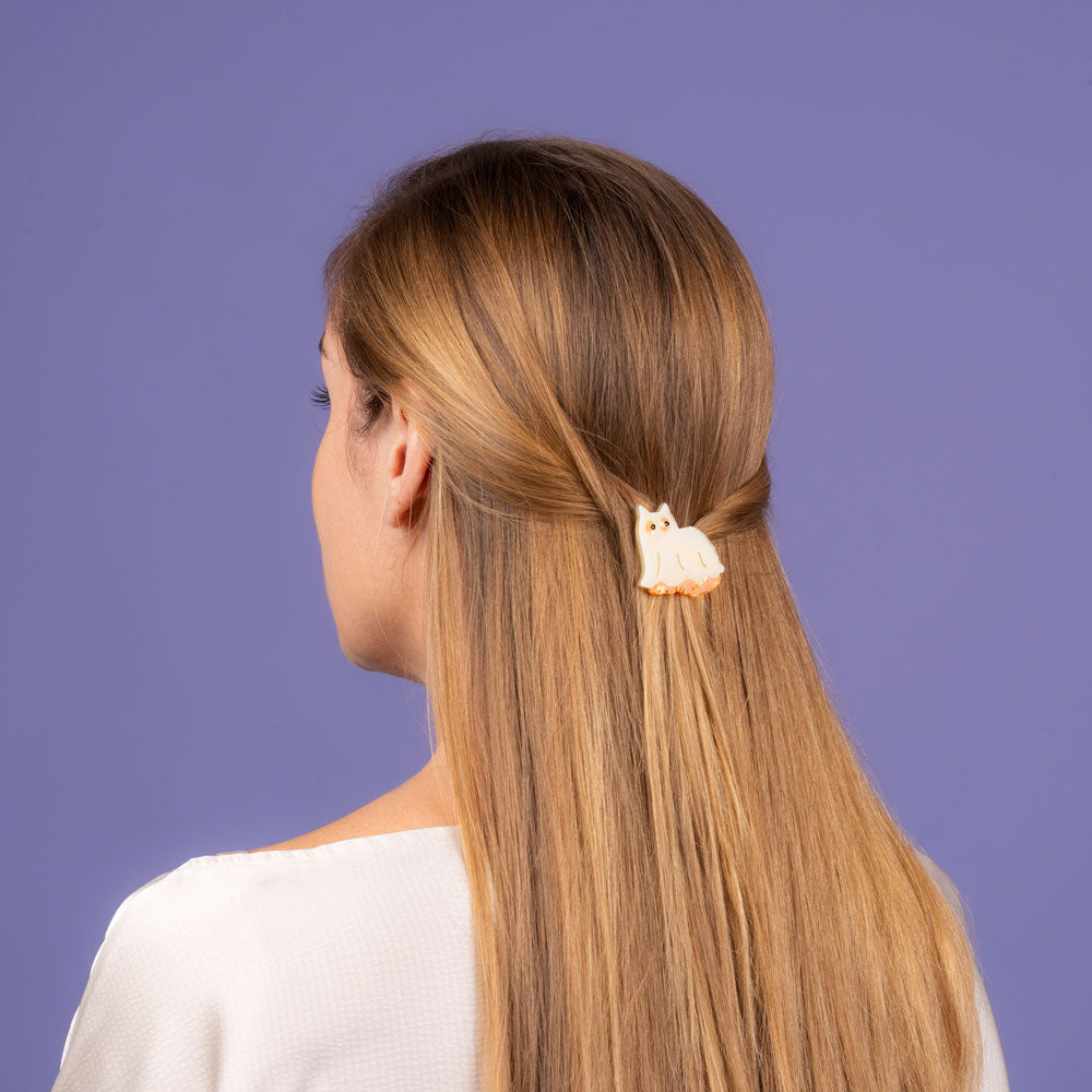 Ghost Cat Hair Clip