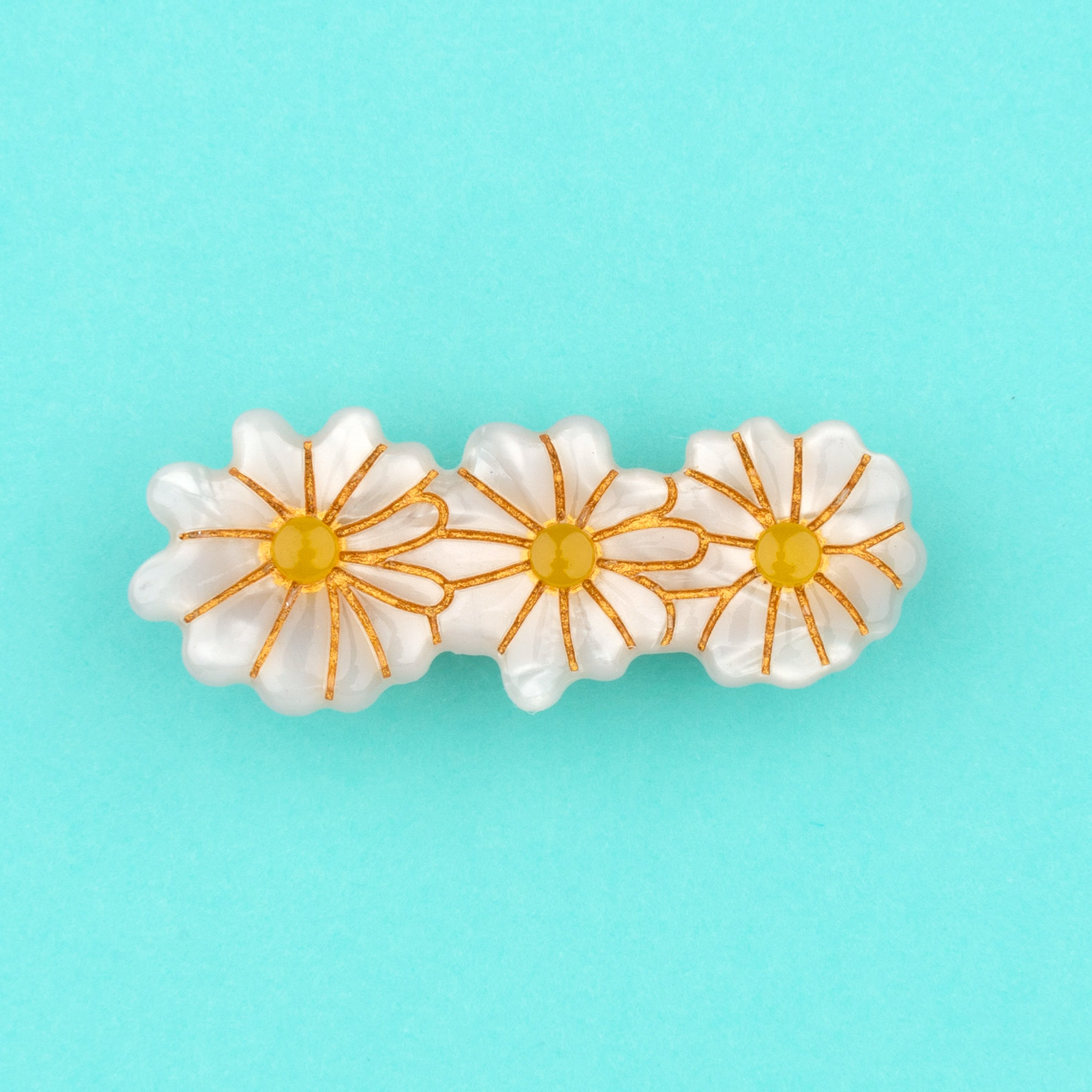 Daisies Flower Hair Clip – Coucou Suzette