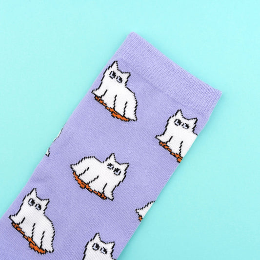 Chaussettes Chat Fantôme