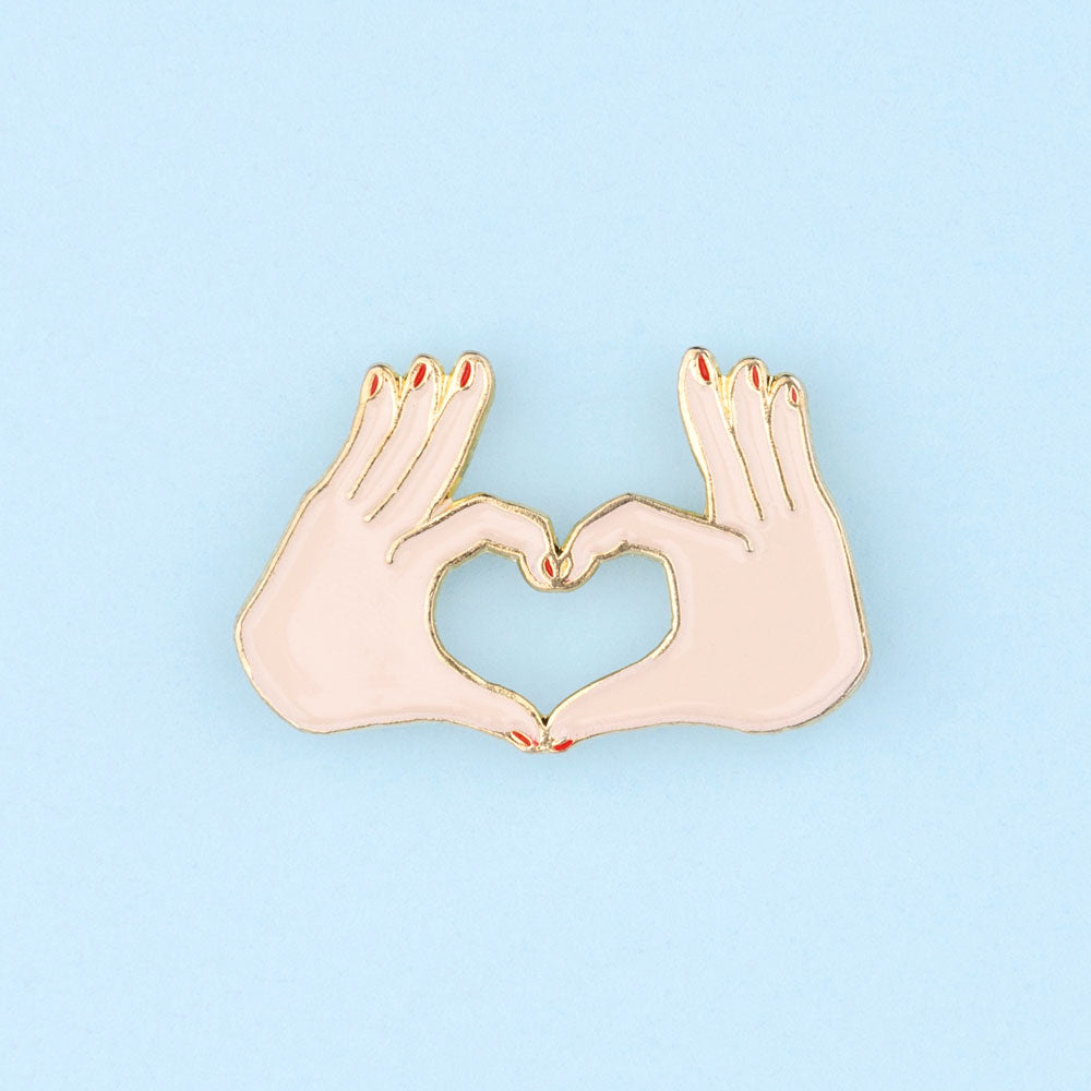 Pin's Amour - Blanc