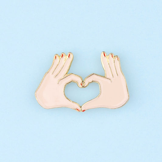 Pin's Amour - Blanc