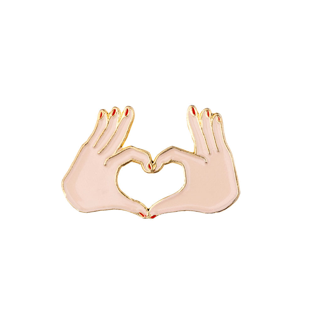 Pin's Amour - Blanc