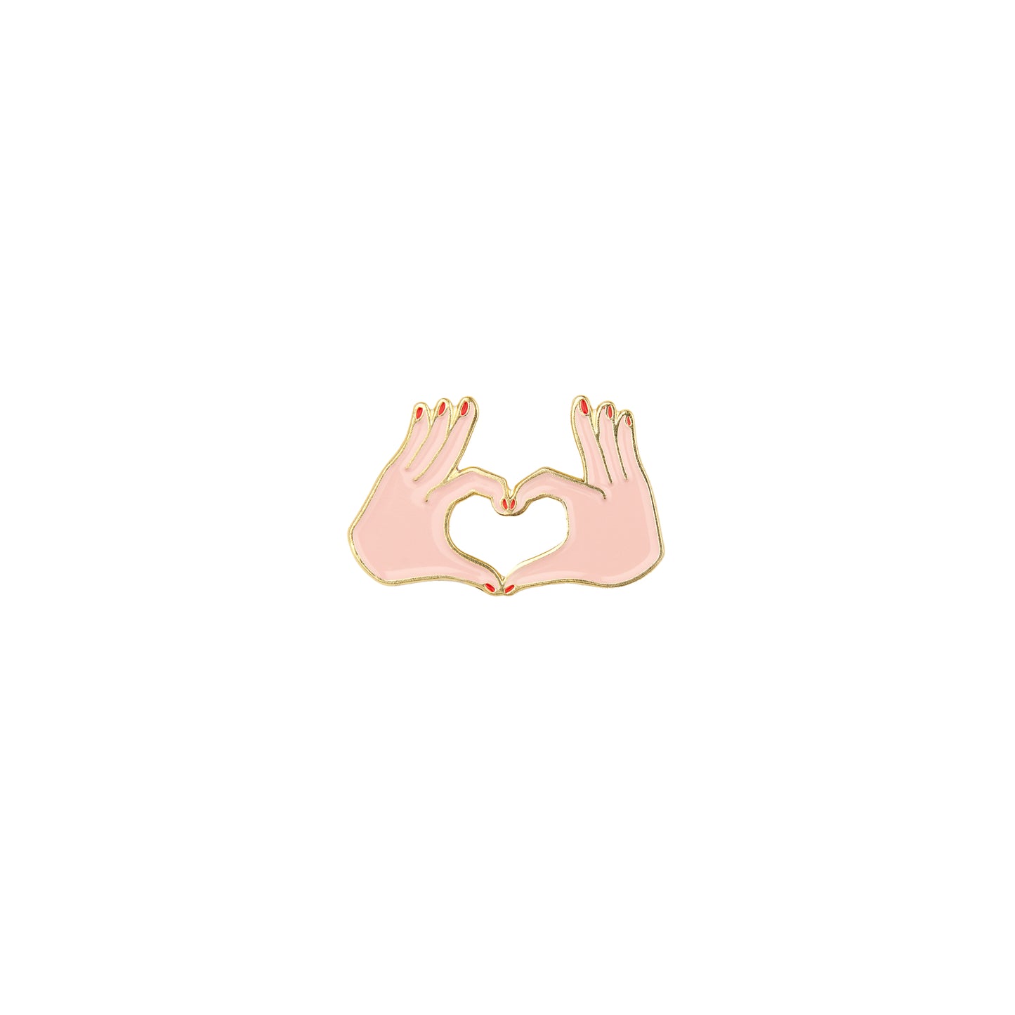 Pin's Amour - Blanc
