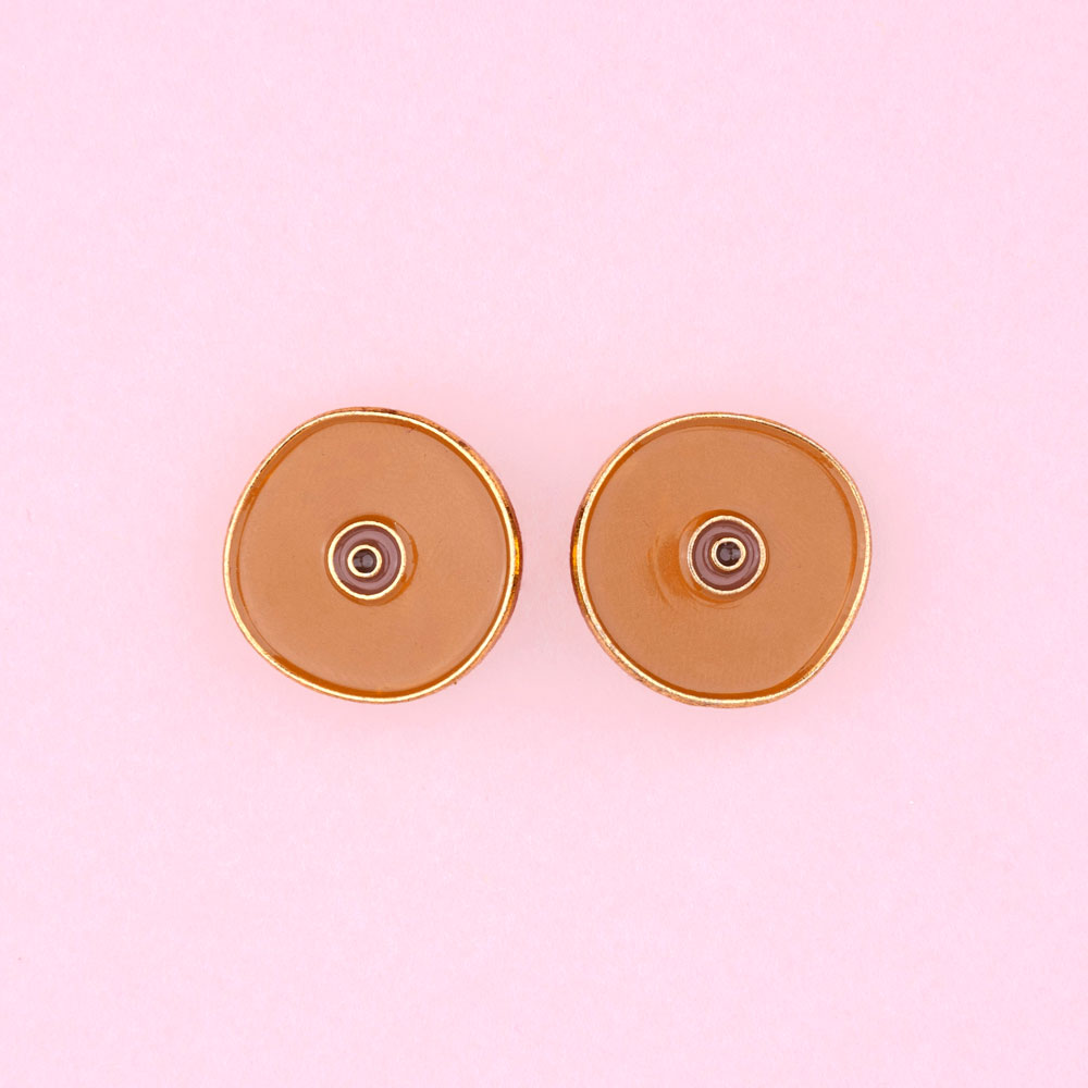 Pin's Seins - Noir