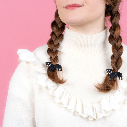 Staffy Hair Clip