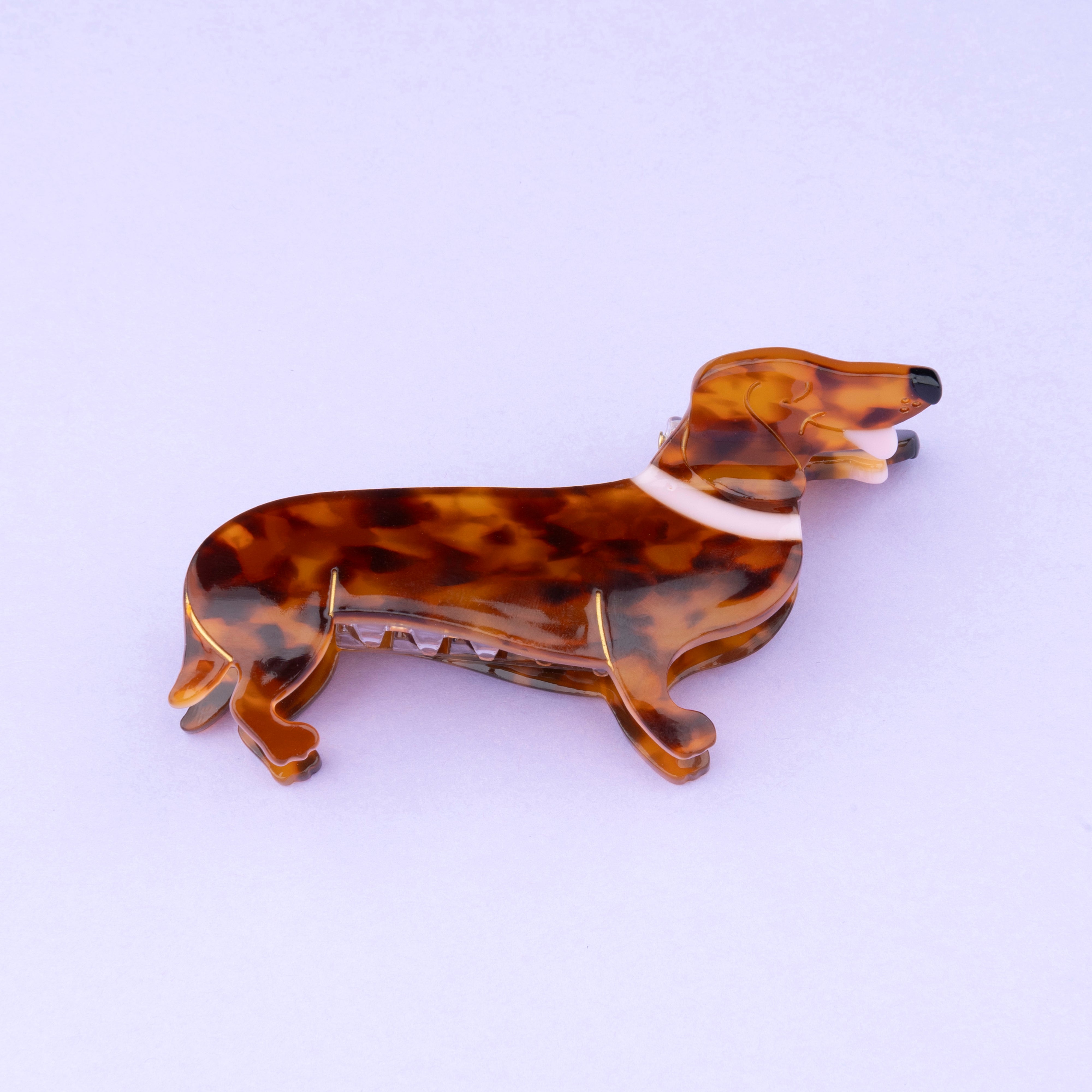 Cute Dachshund Dog Hair Claw – Coucou Suzette