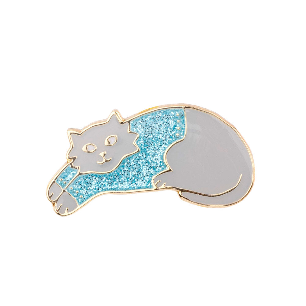 Pin's Chat pull d'hiver