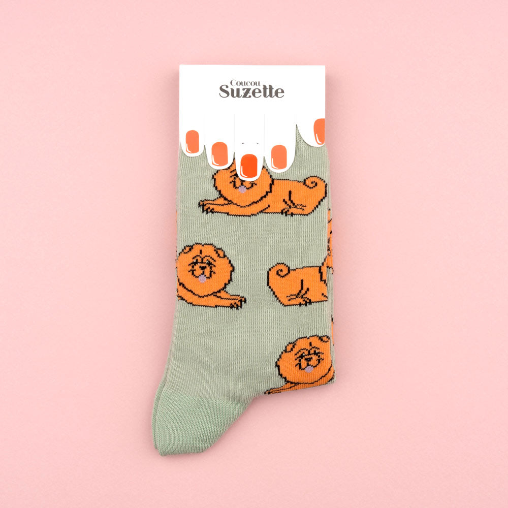 Chaussettes Chow chow