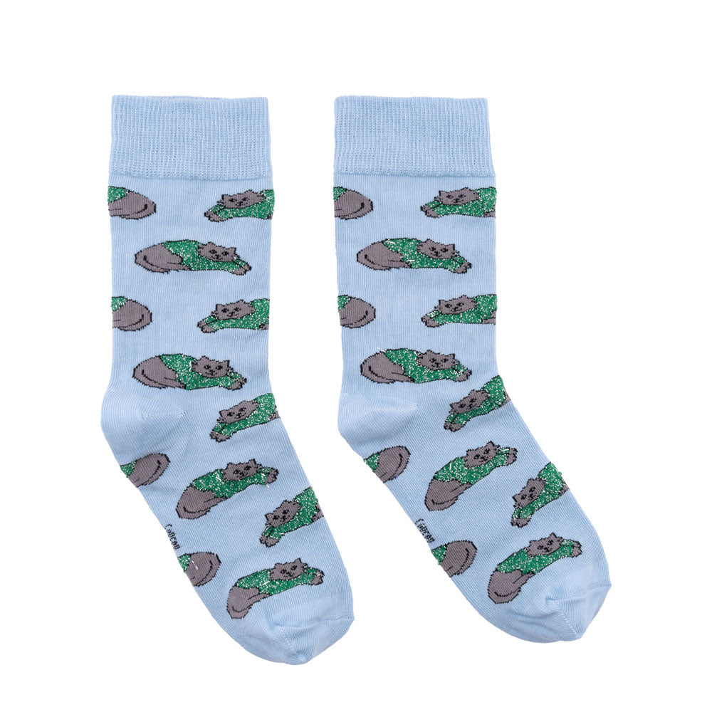 Chilly Cat Socks