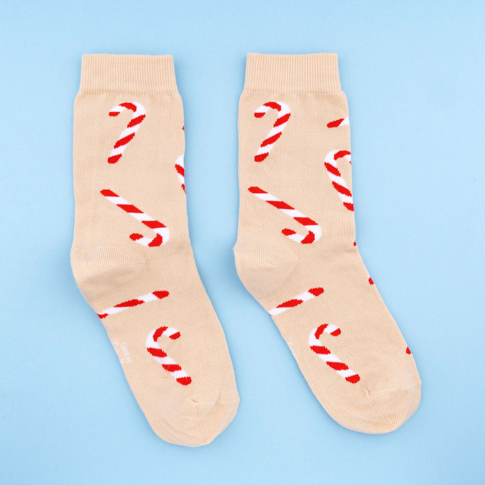 Candy Cane Socks