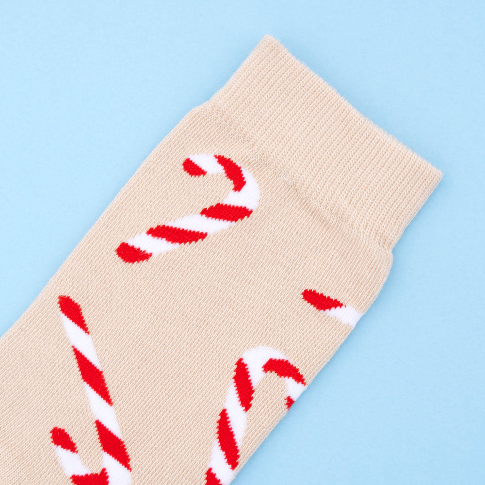 Candy Cane Socks