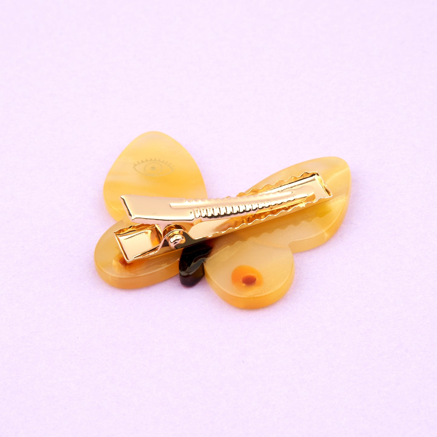 Yellow Butterfly Hair Clip - Atypical