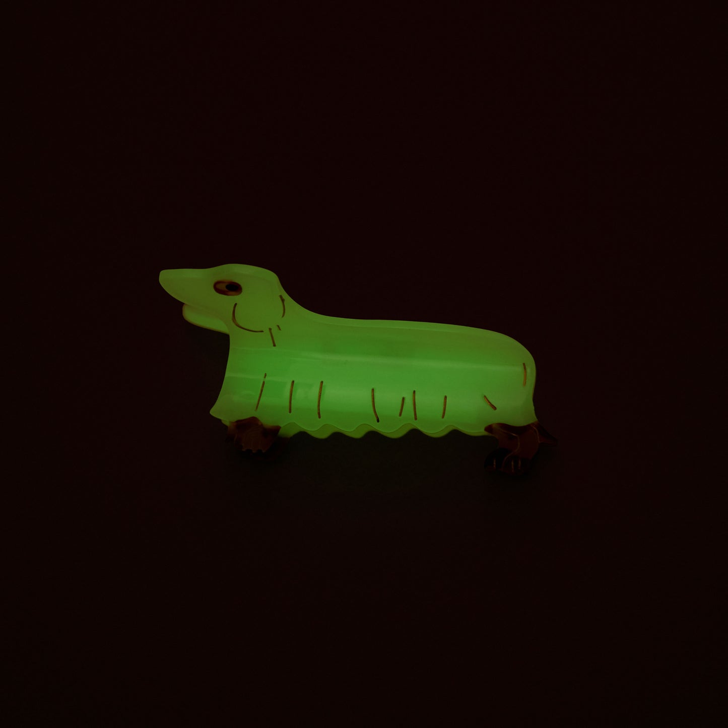 Ghost Dachshund Hair Claw