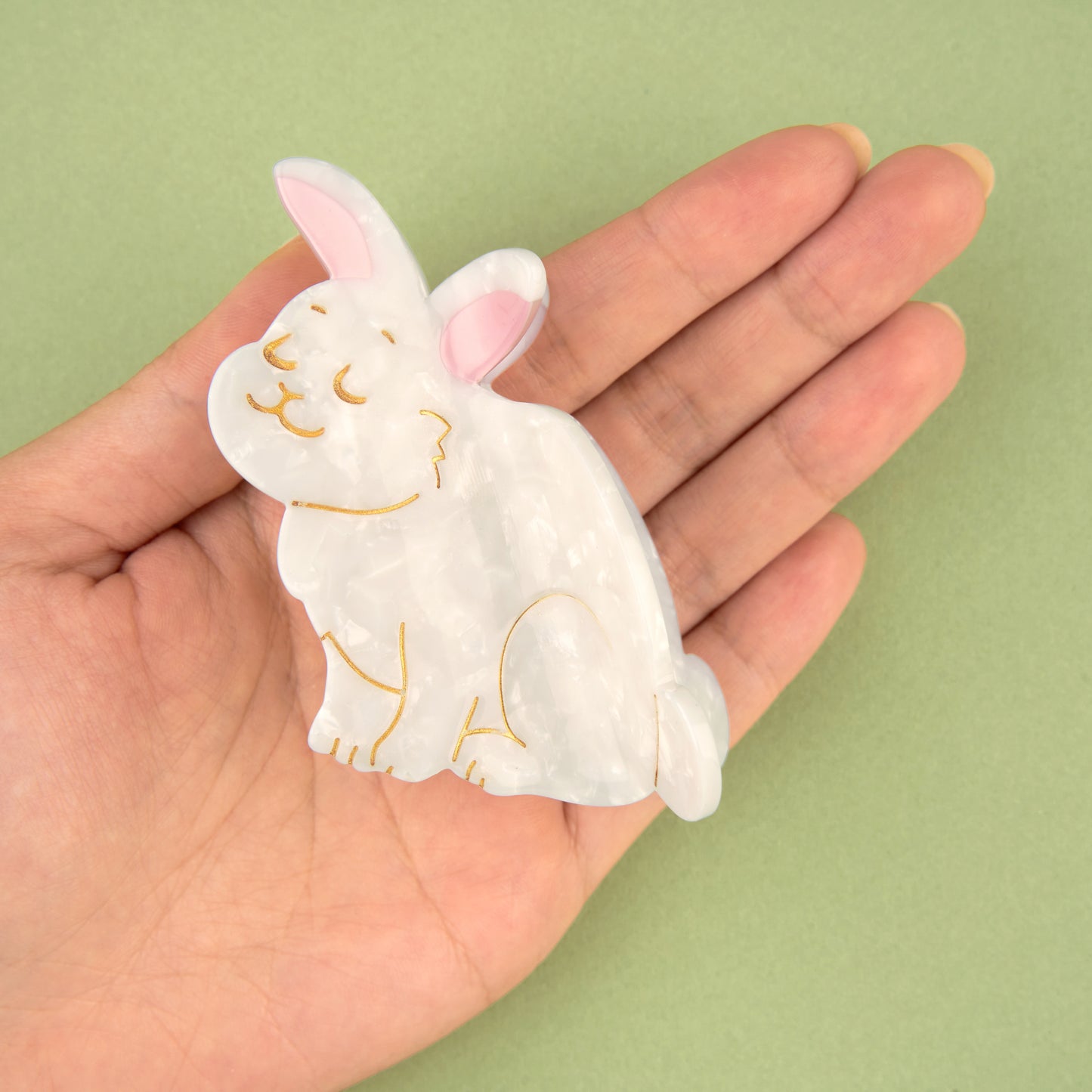 Pince à cheveux Lapin