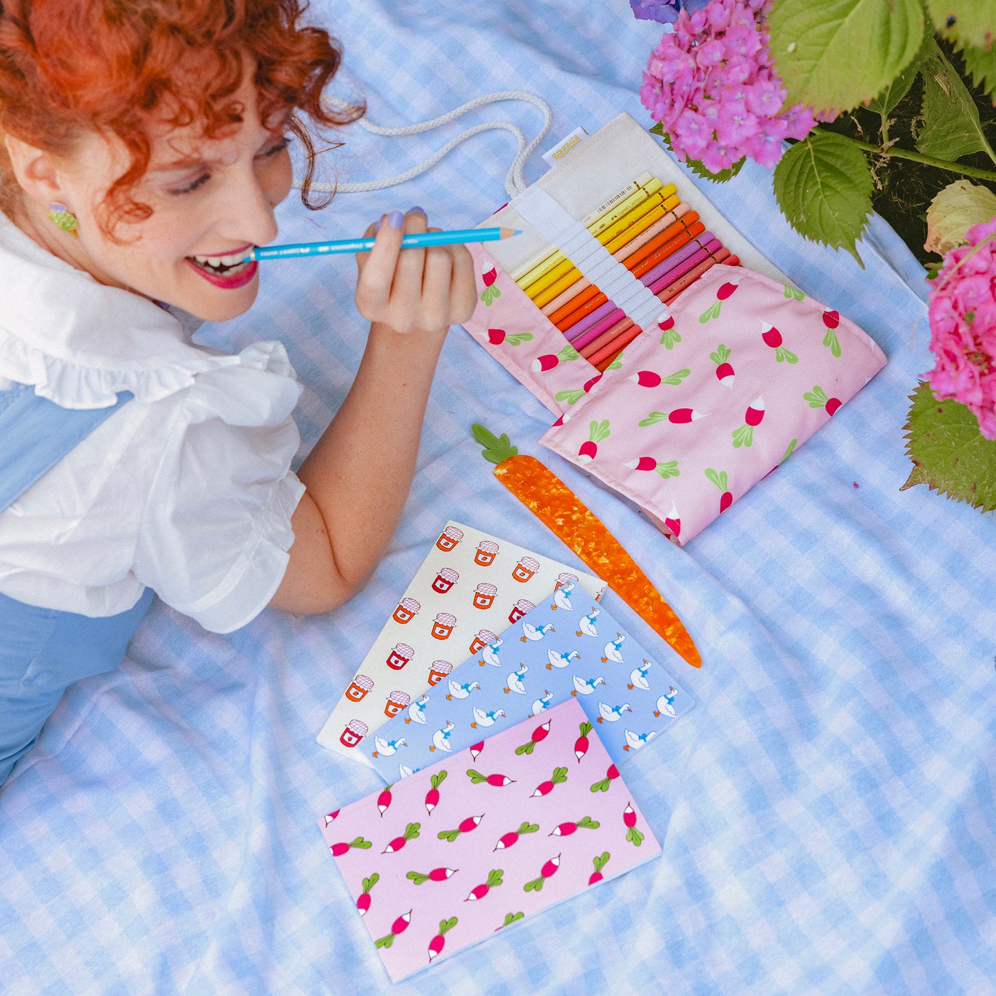 Trousse enroulable Radis