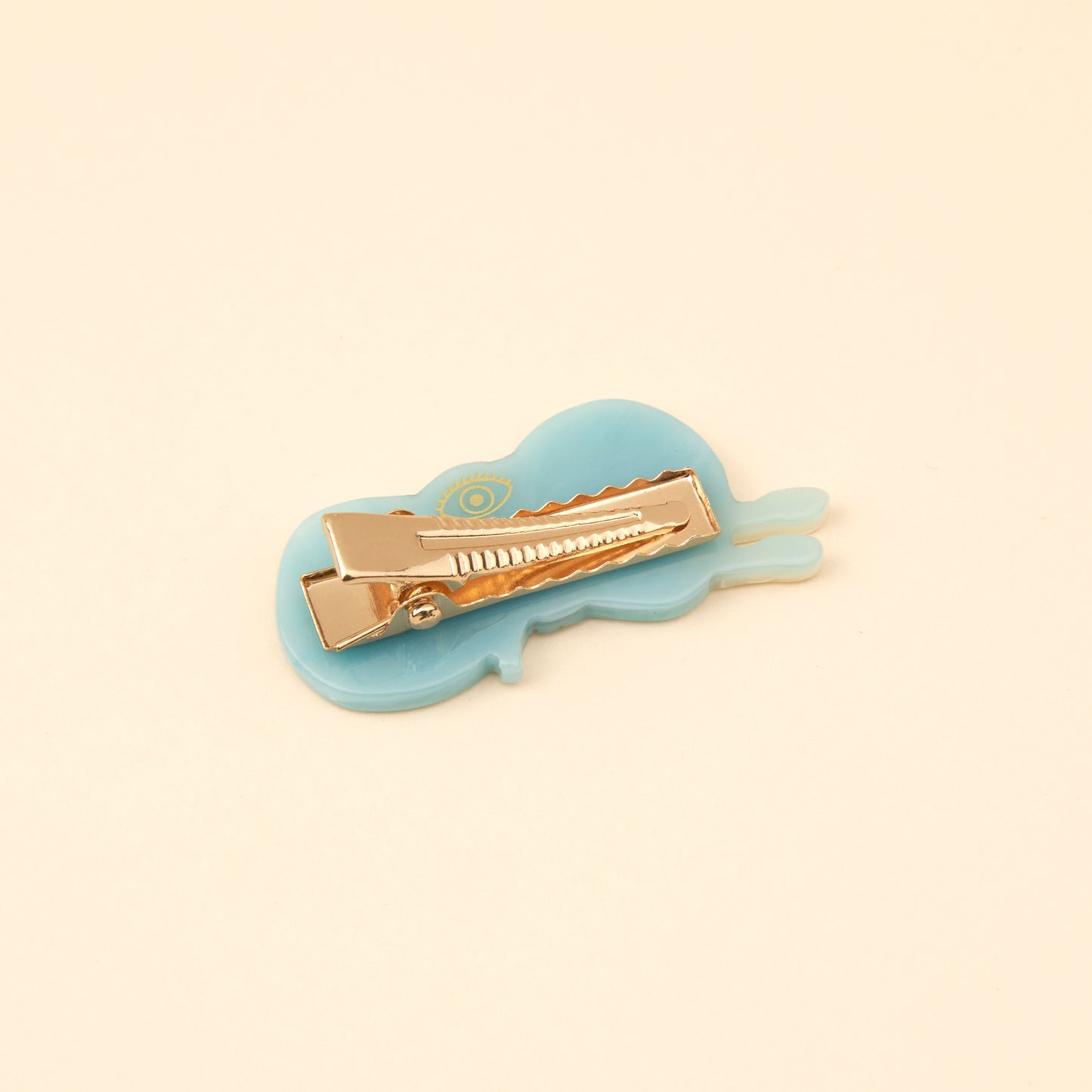 Wool Ball Hair Clip