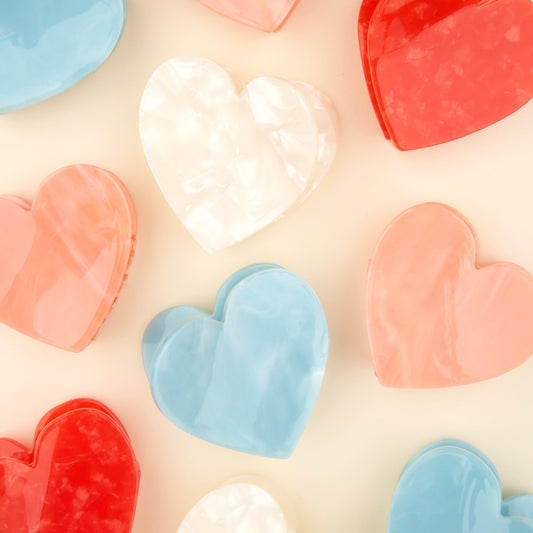 Heart Hair Claw
