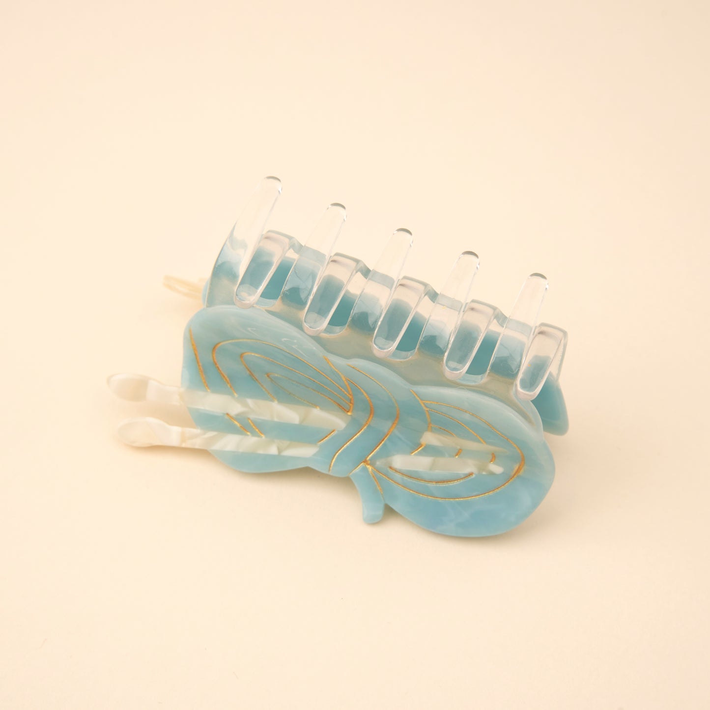 Wool Ball Hair Claw