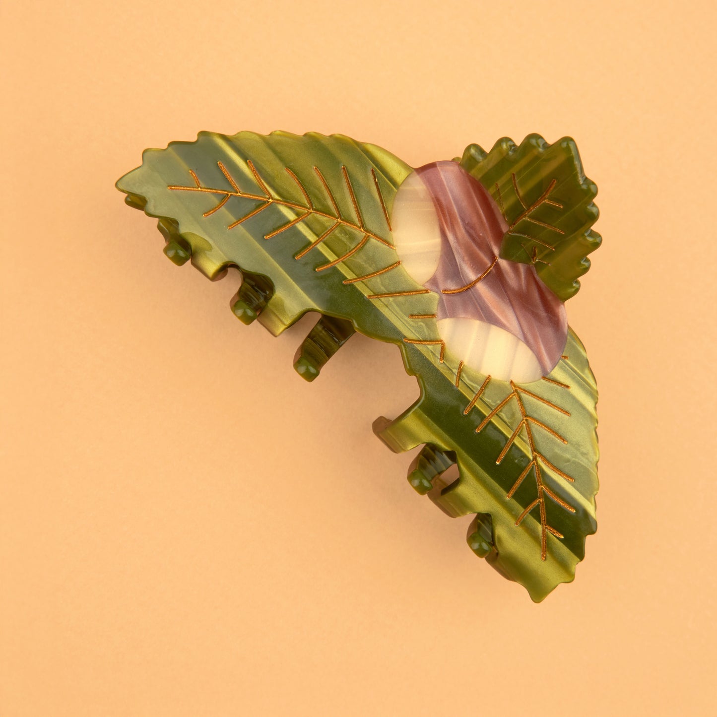 Chestnut Hair Claw