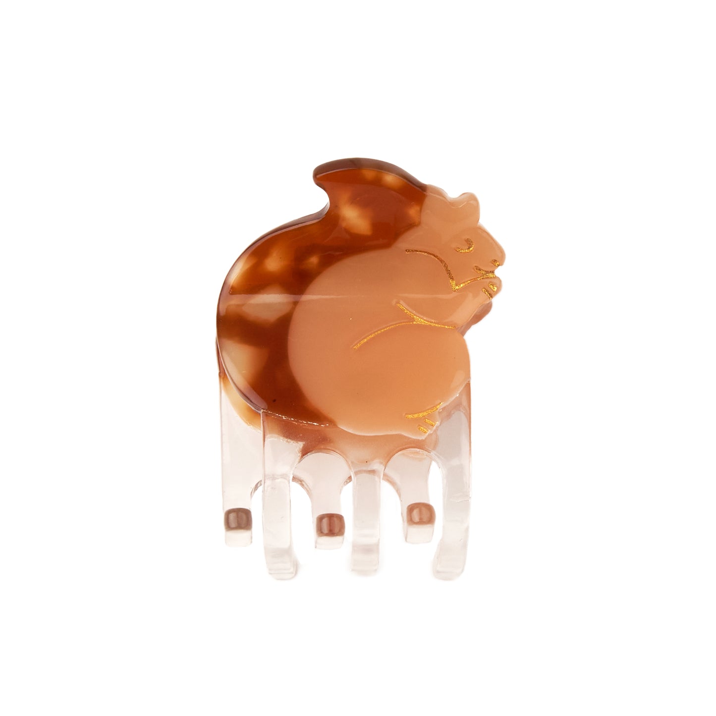 Squirrel Mini Hair Claw