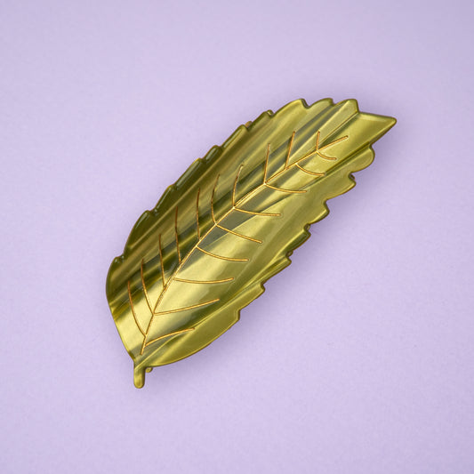 Pince à cheveux Feuille de châtaignier