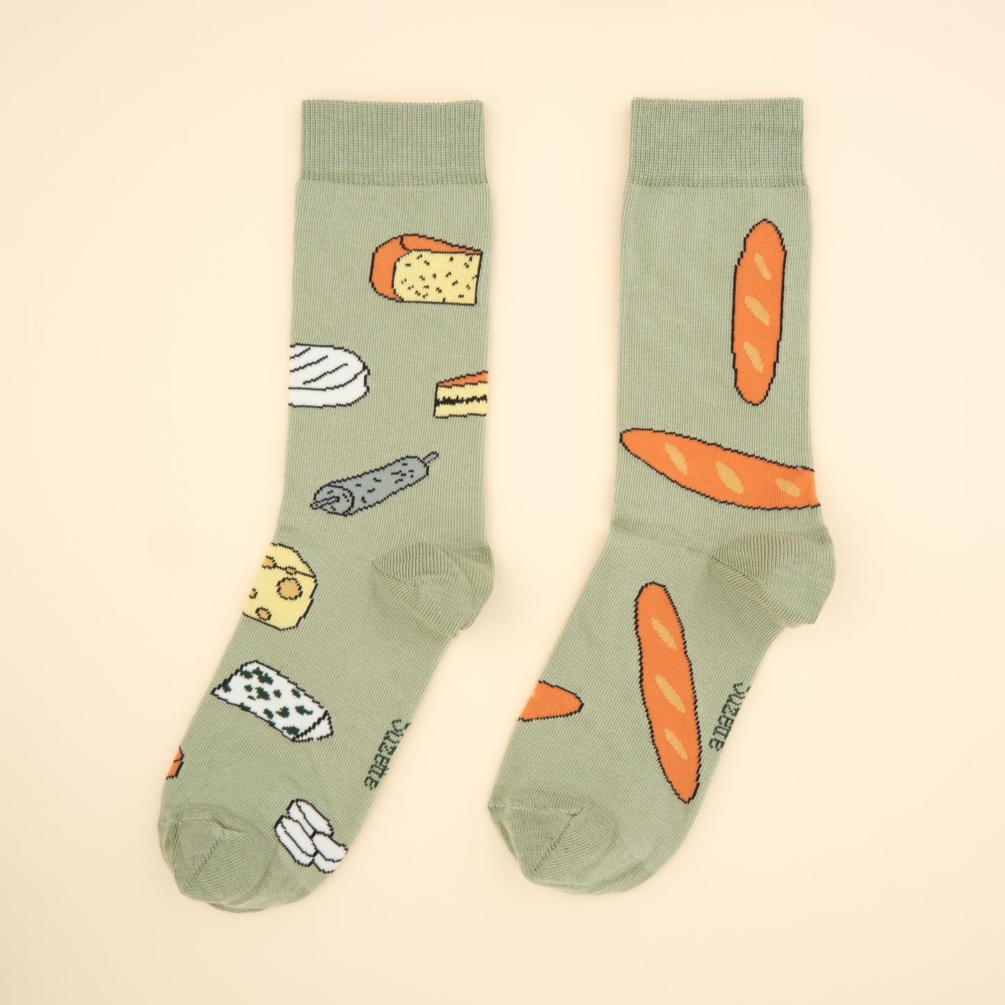 Bread & Cheese Socks