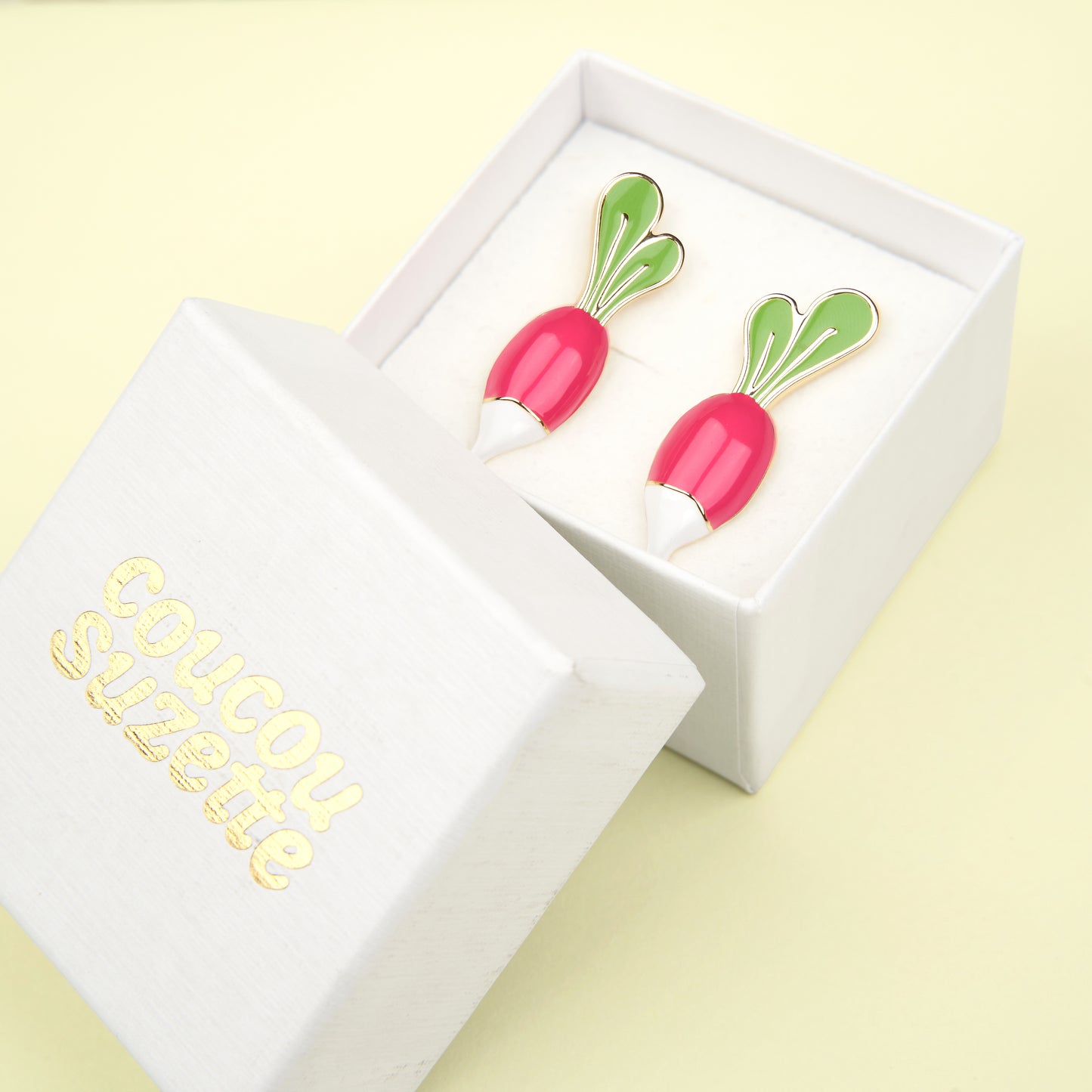 Radish Earrings
