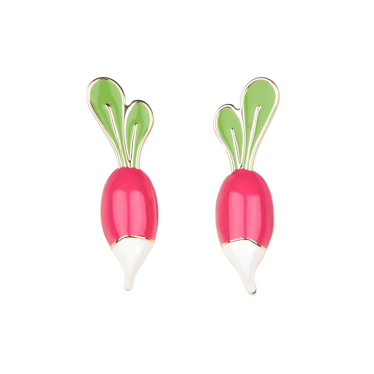 Radish Earrings