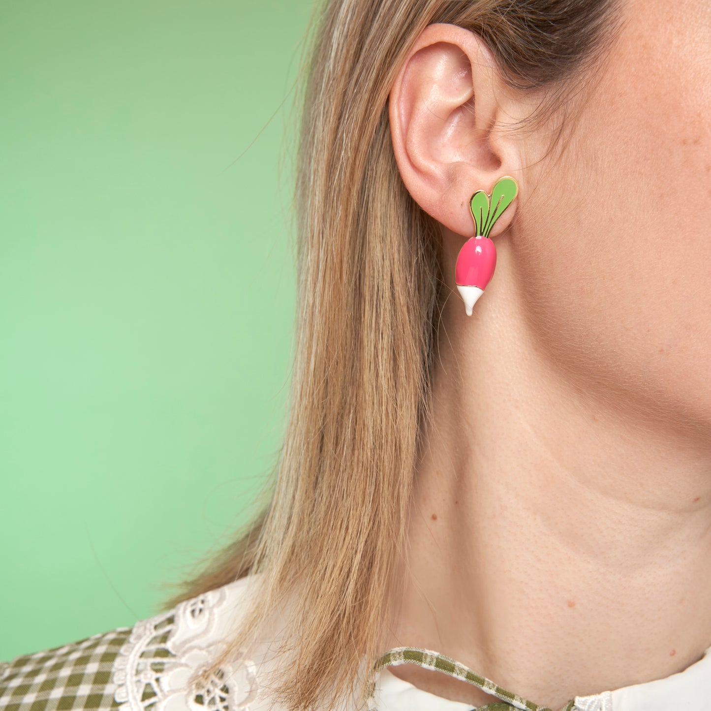 Radish Earrings
