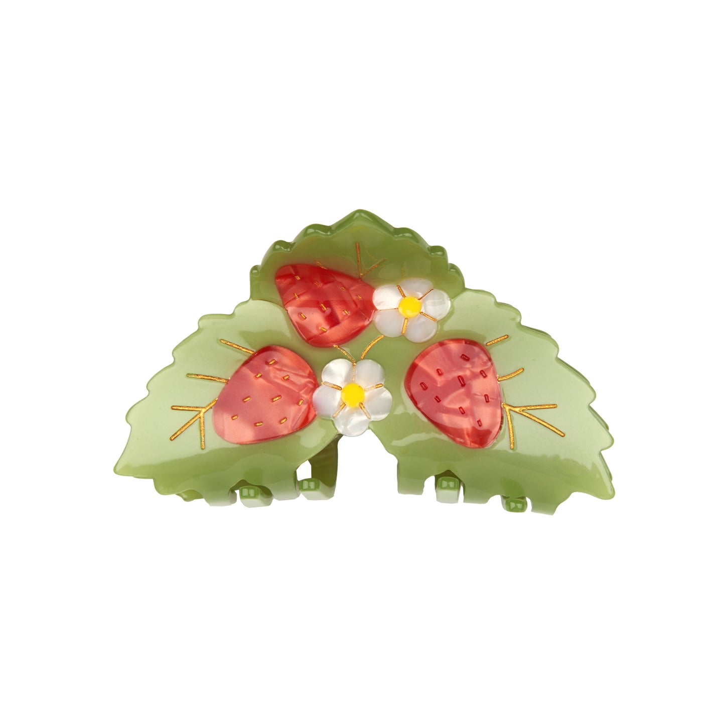 Strawberry Plant Hair Claw