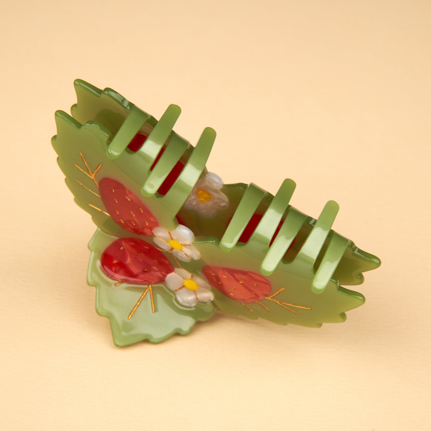 Strawberry Plant Hair Claw