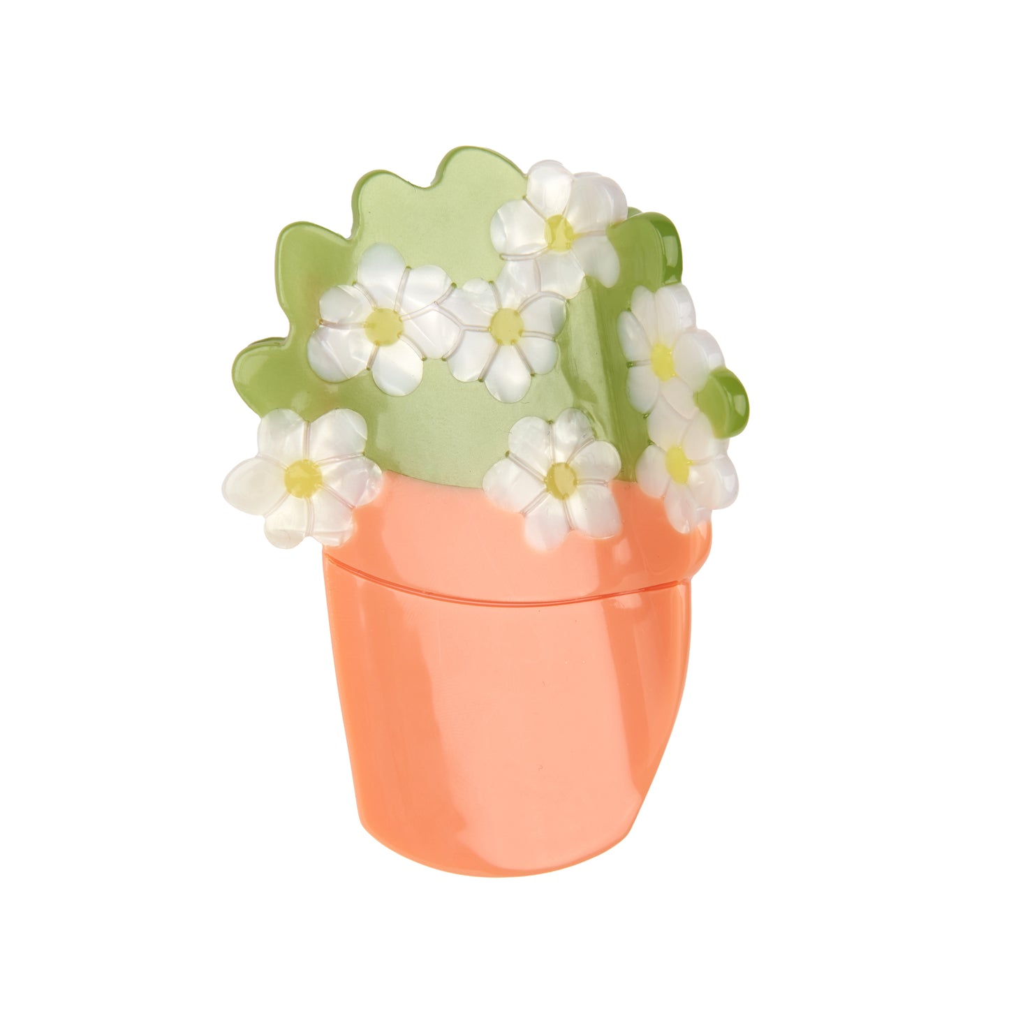 Pince à cheveux Pot de fleurs