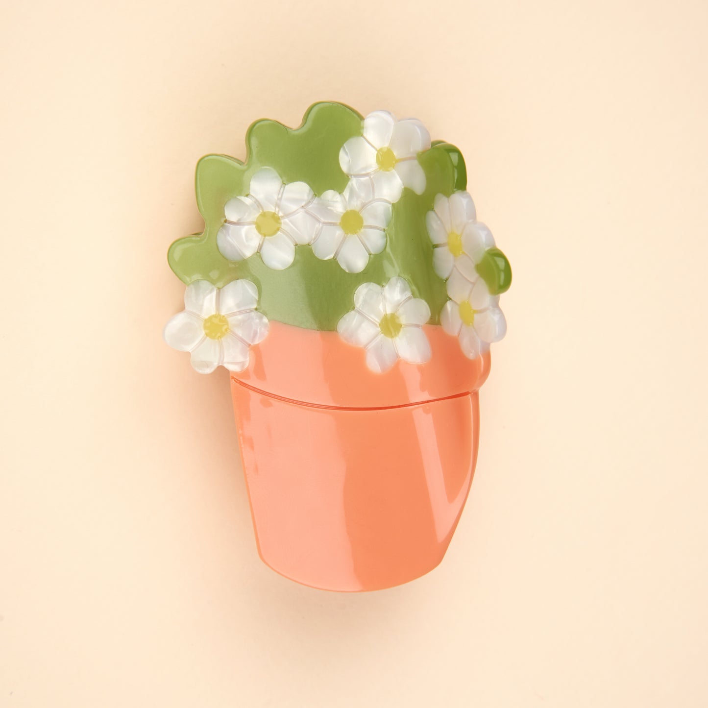 Pince à cheveux Pot de fleurs