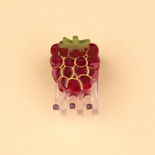 Mini pince à cheveux Framboise