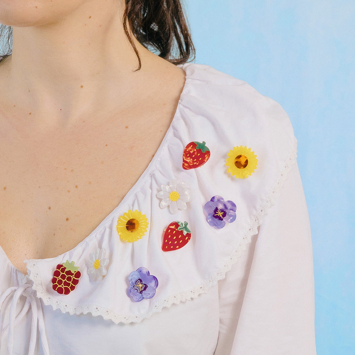 Broche Framboise
