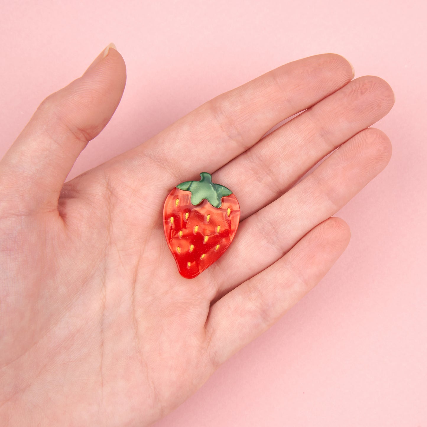 Strawberry Brooch