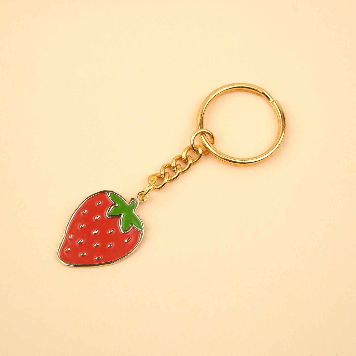 Strawberry Keychain