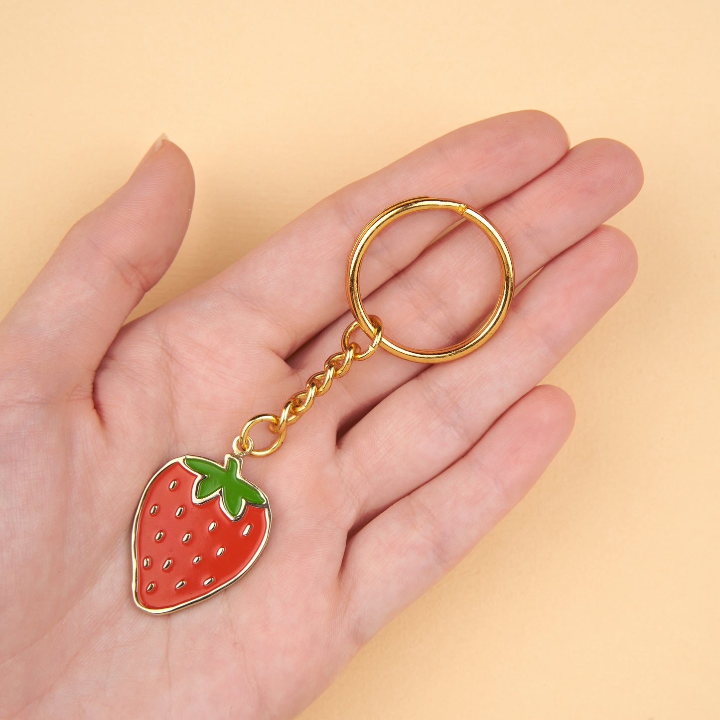 Strawberry Keychain