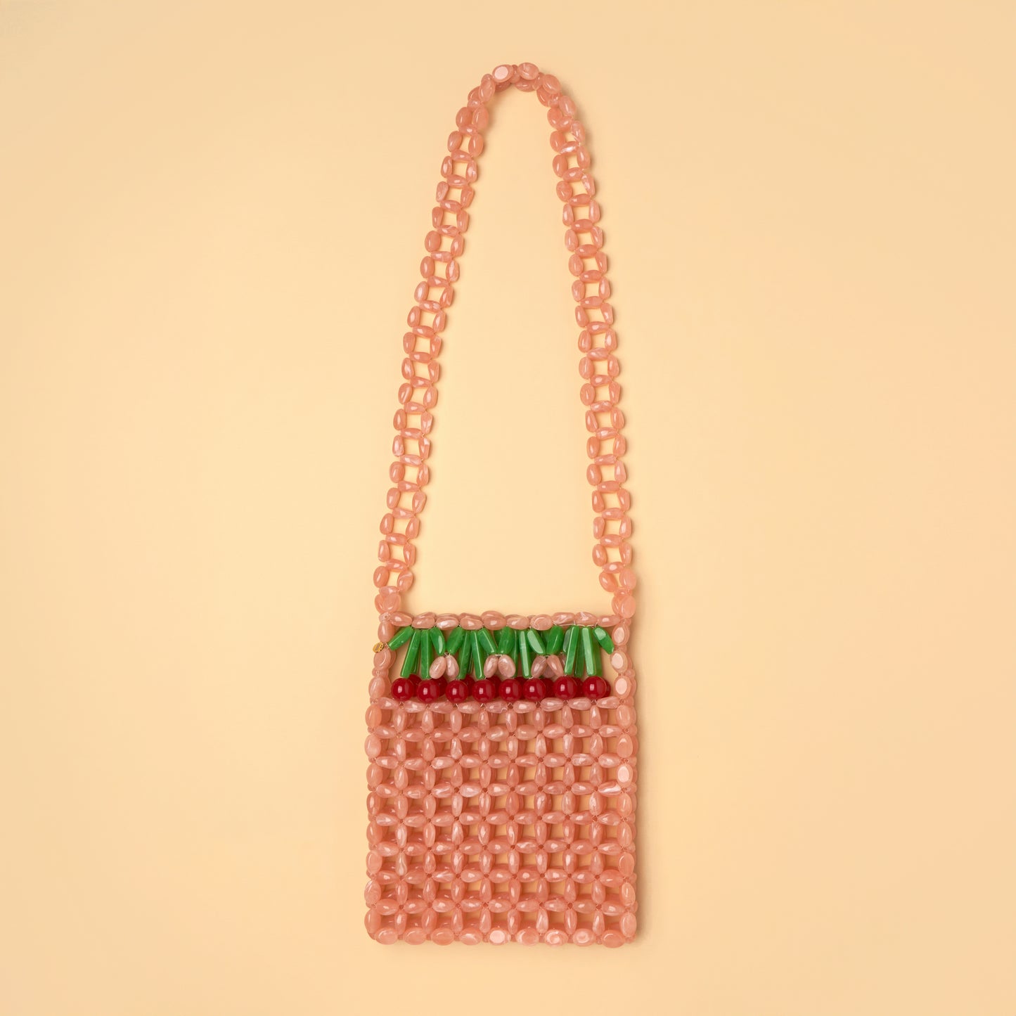 Cherry Beaded Bag