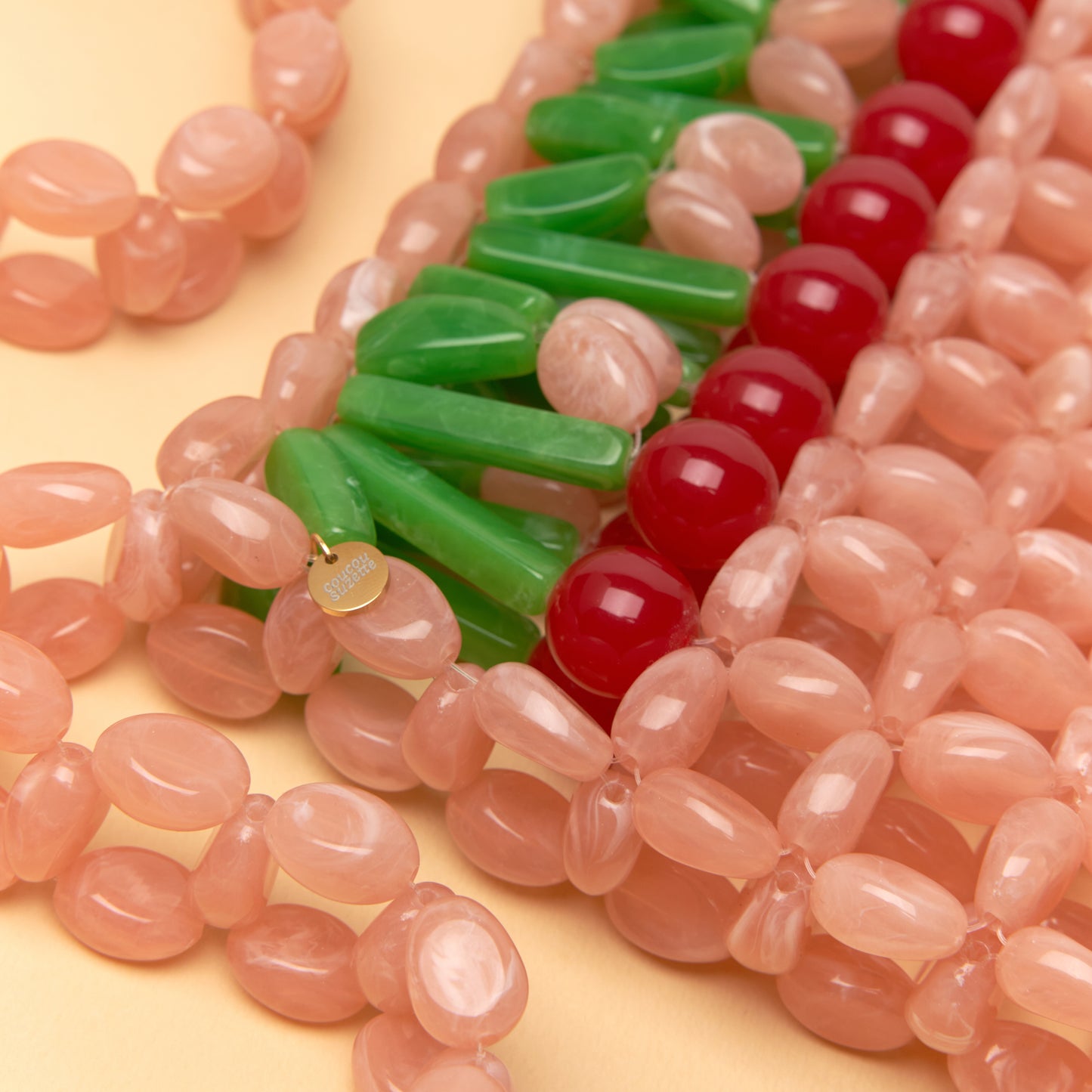 Cherry Beaded Bag