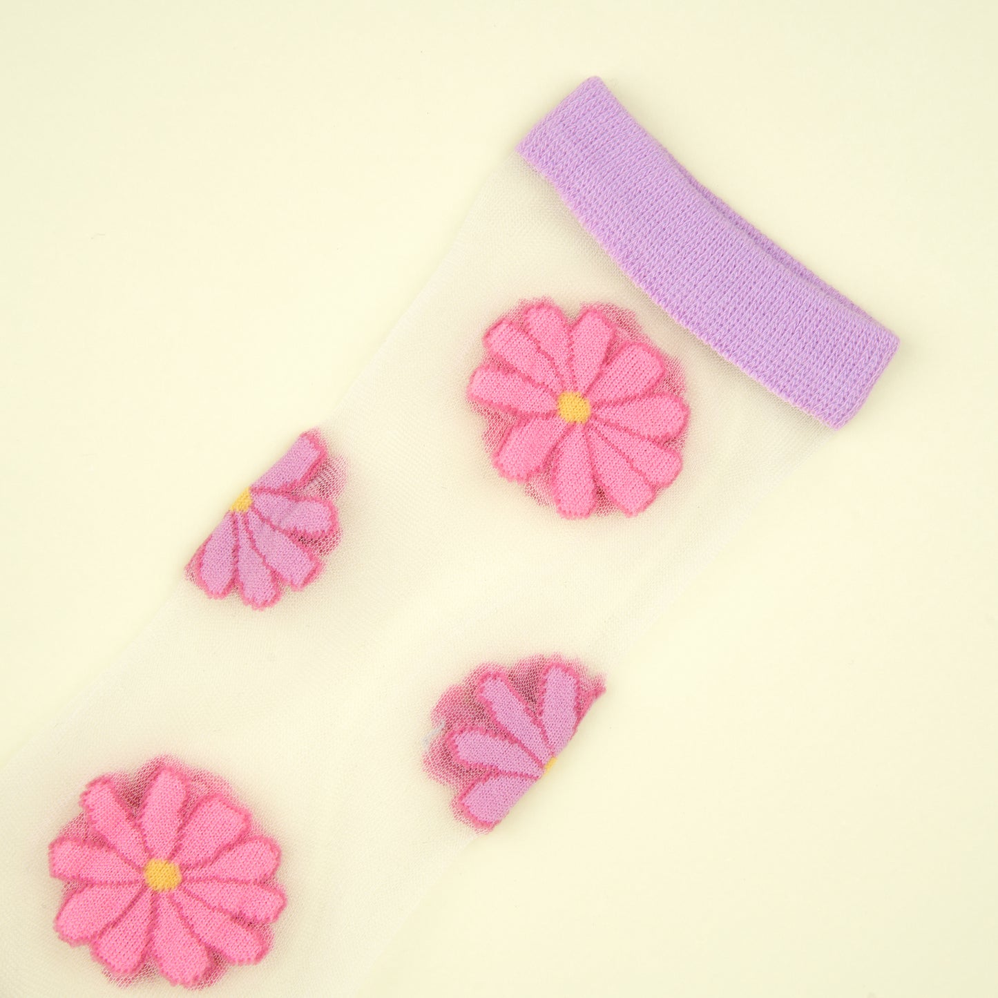 Chaussettes transparentes Cosmos