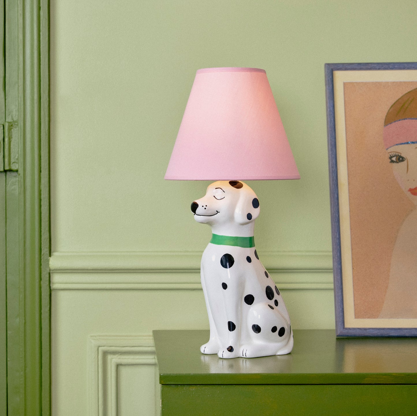 Dalmatian Lamp