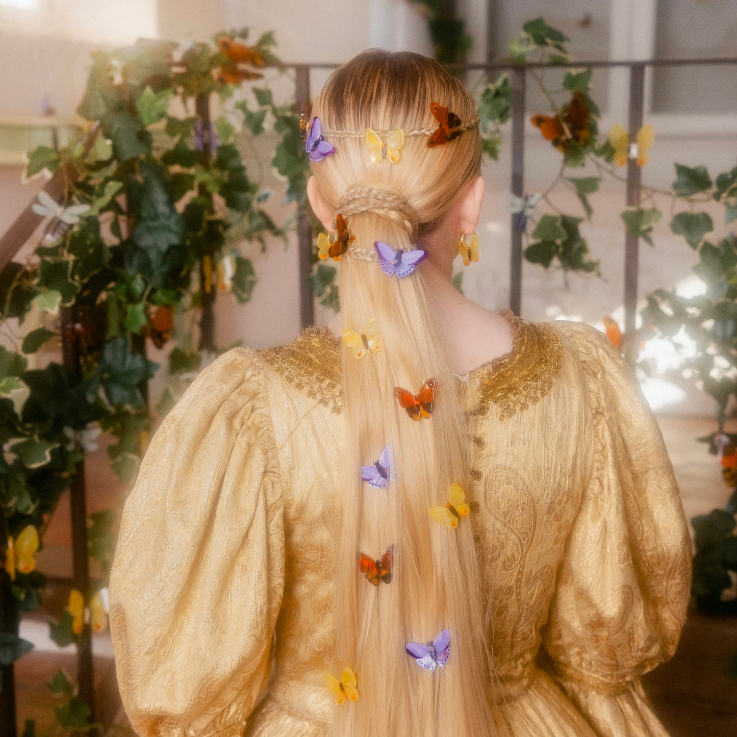 Moth Hair Clip