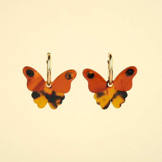 Boucles d'oreilles Papillon de nuit