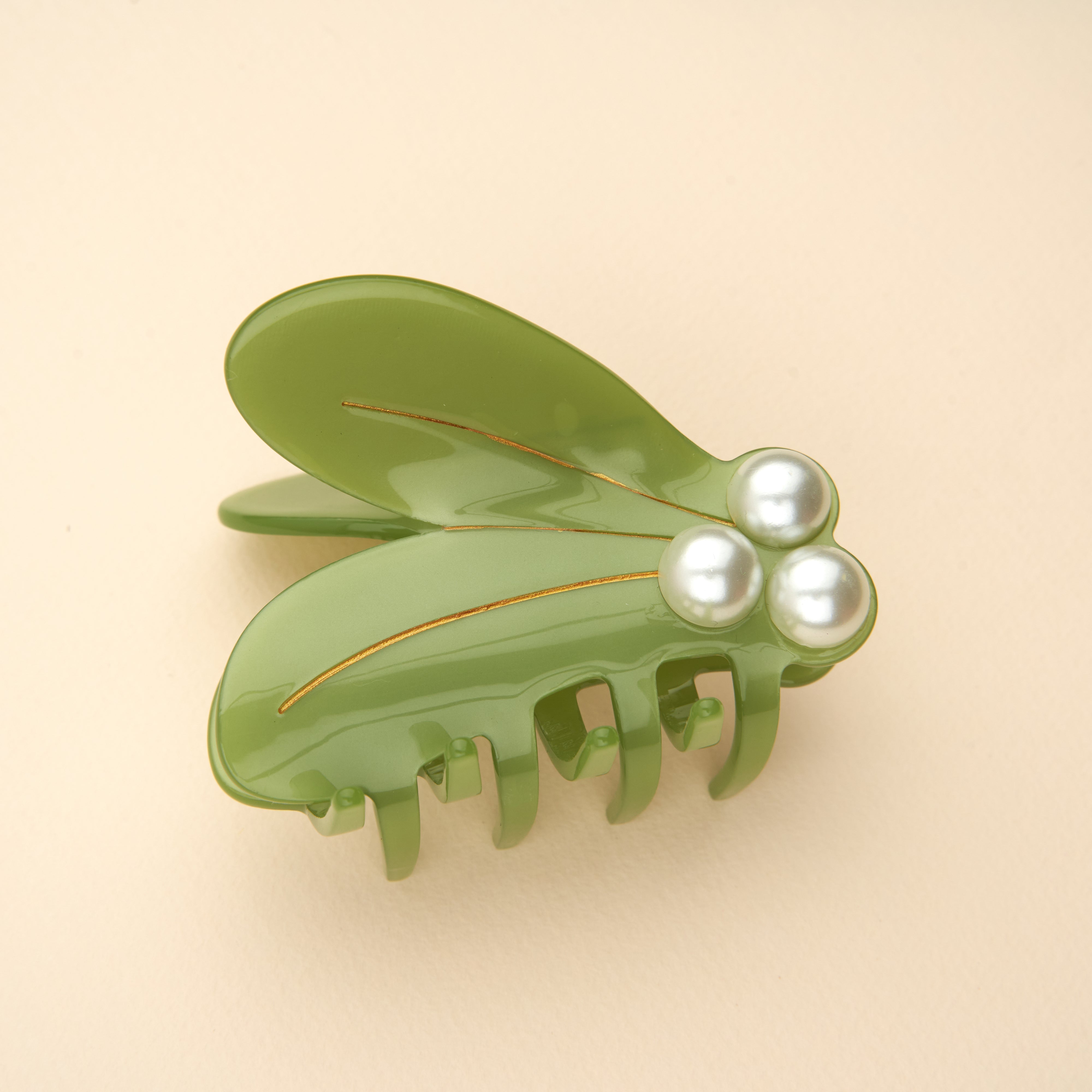 Mistletoe Hair Claw - Holiday Season Accessory | Coucou Suzette