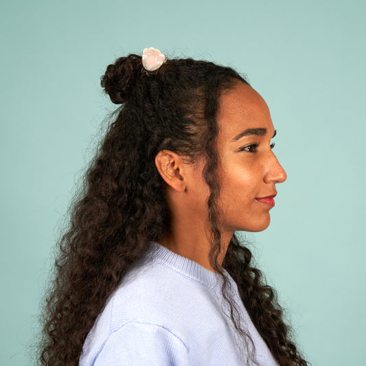 Mini pince à cheveux Coussinet