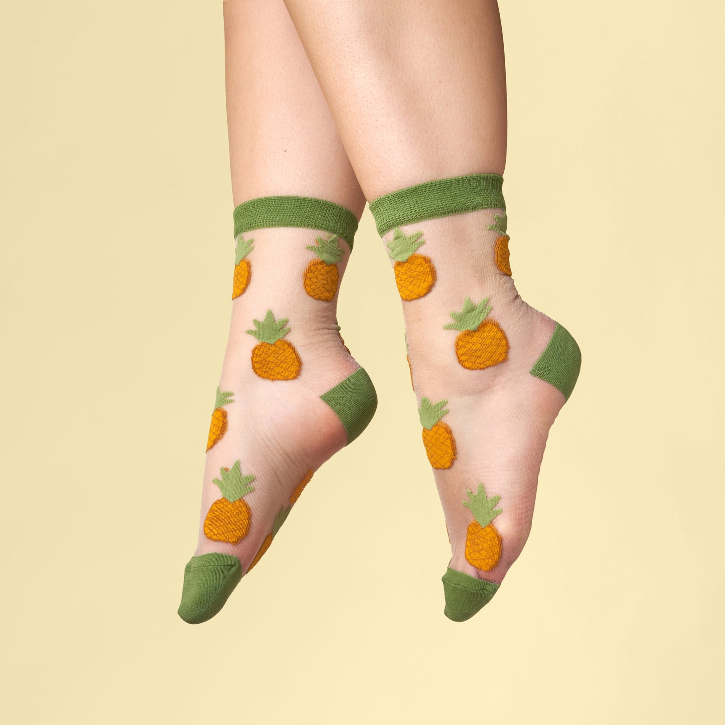 Pineapple Sheer Socks