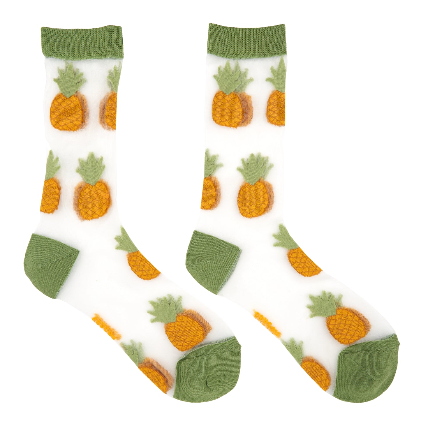 Pineapple Sheer Socks